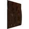Ekena Millwork 19 5/8in. W x 19 5/8in. H Riverbank EnduraWall Decorative 3D Wall Panel Covers 2.67 Sq. Ft. WP20X20RVAMB - alternate 6